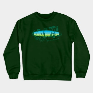 Adventureland Green Crewneck Sweatshirt